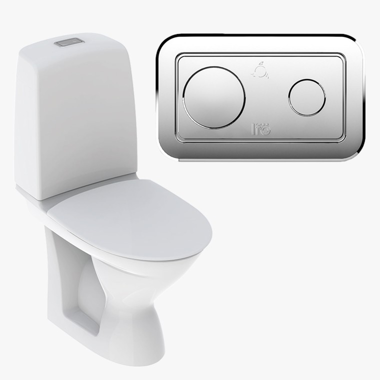 Ifö Spira skylleknap Ifö Spira skylleknap