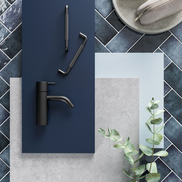 Moodboard blå Moodboard blå