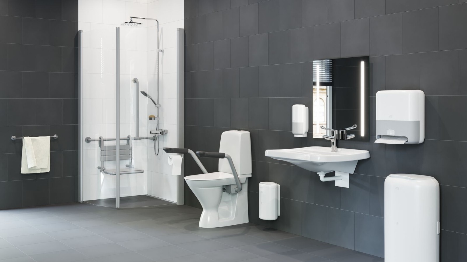 Ifö Care badeværelse for bedre tilgængelighed Ifö Care badeværelse for bedre tilgængelighed