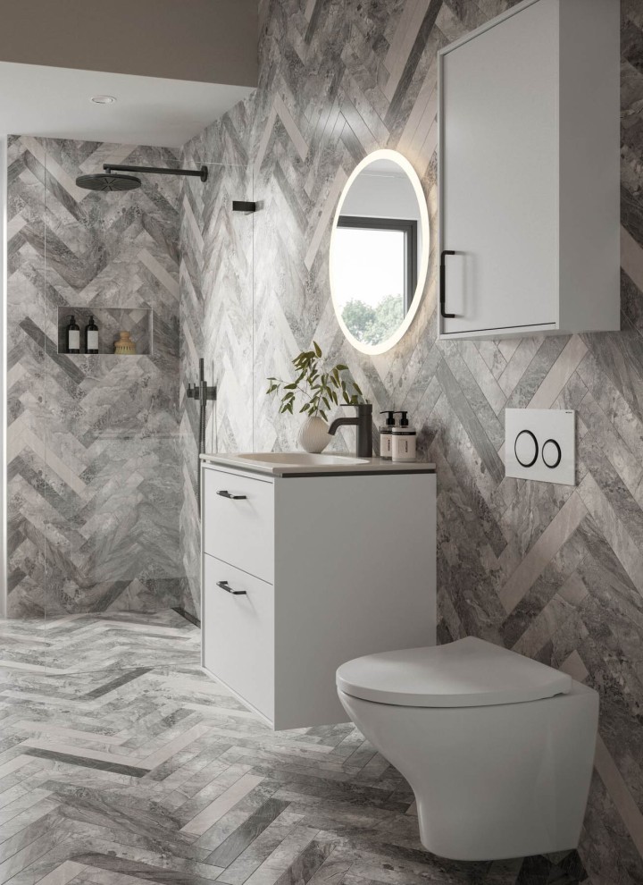 Nordisk og klassisk badeværelse Nordisk og klassisk badeværelse