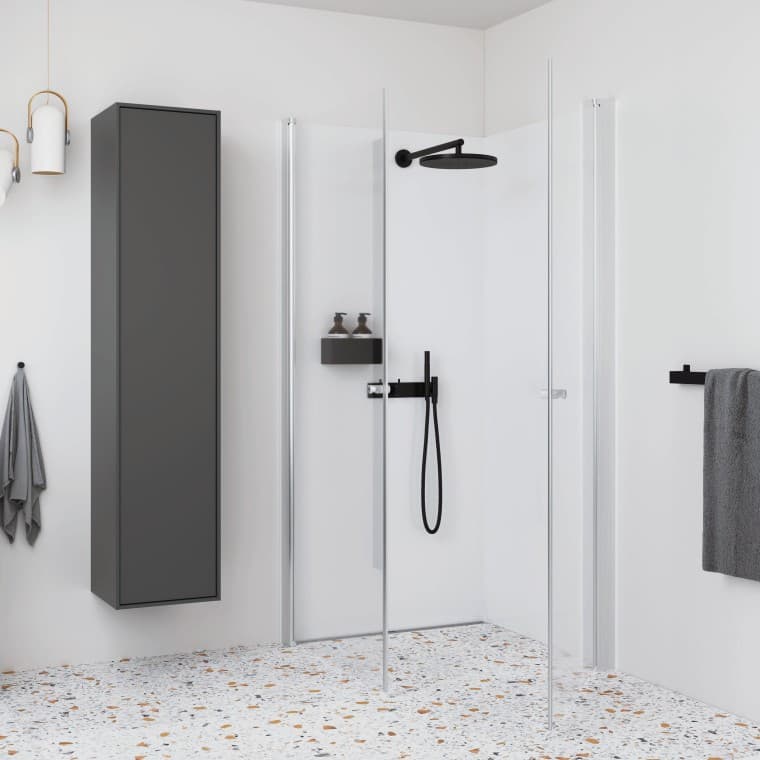 Ifö Showerama brusevæg Ifö Showerama brusevæg