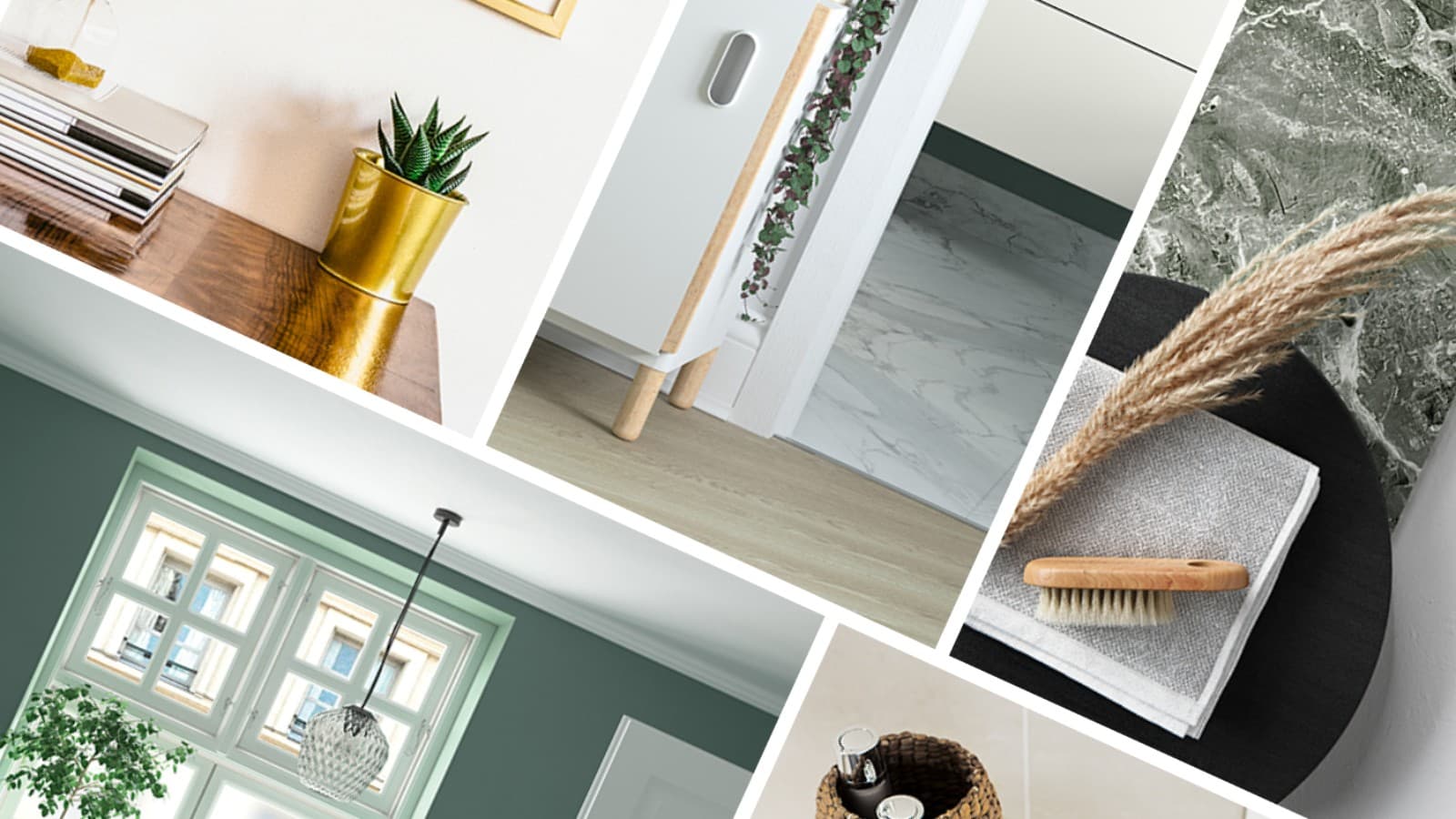 Badeværelsestrends moodboard Badeværelsestrends moodboard