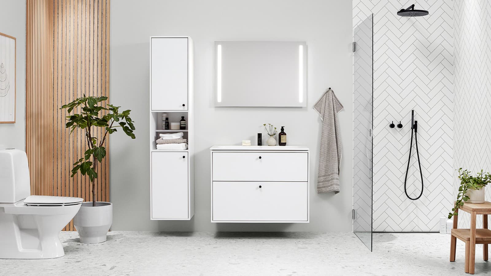 Ifö Sense Art badeværelse Ifö Sense Art badeværelse