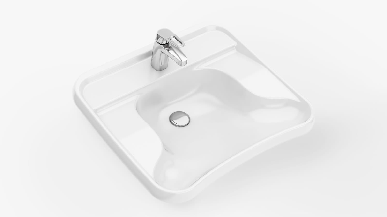 Ifö specialvask, der giver bedre tilgængelighed Ifö specialvask, der giver bedre tilgængelighed