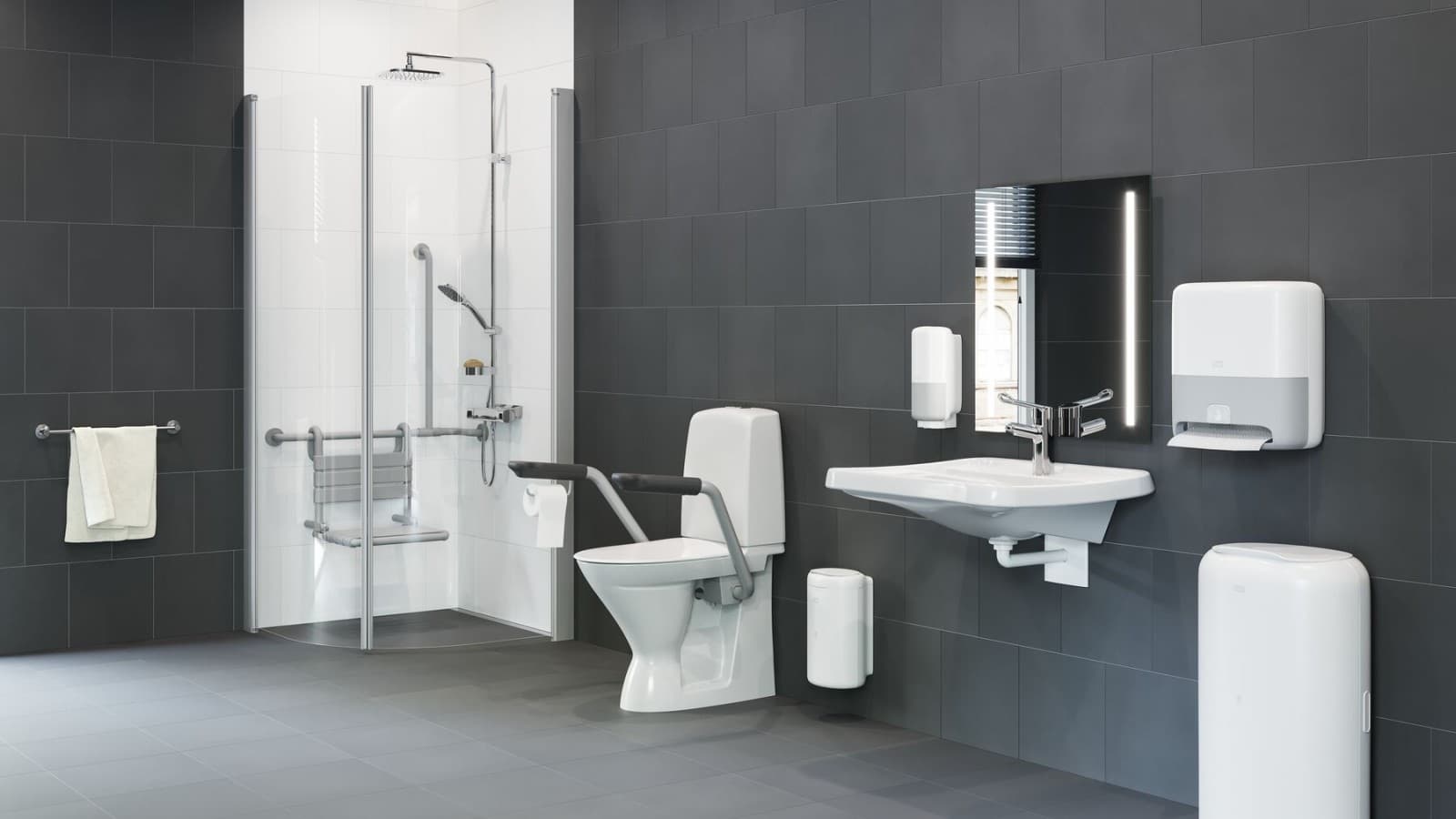 Ifö Care badeværelse for bedre tilgængelighed Ifö Care badeværelse for bedre tilgængelighed