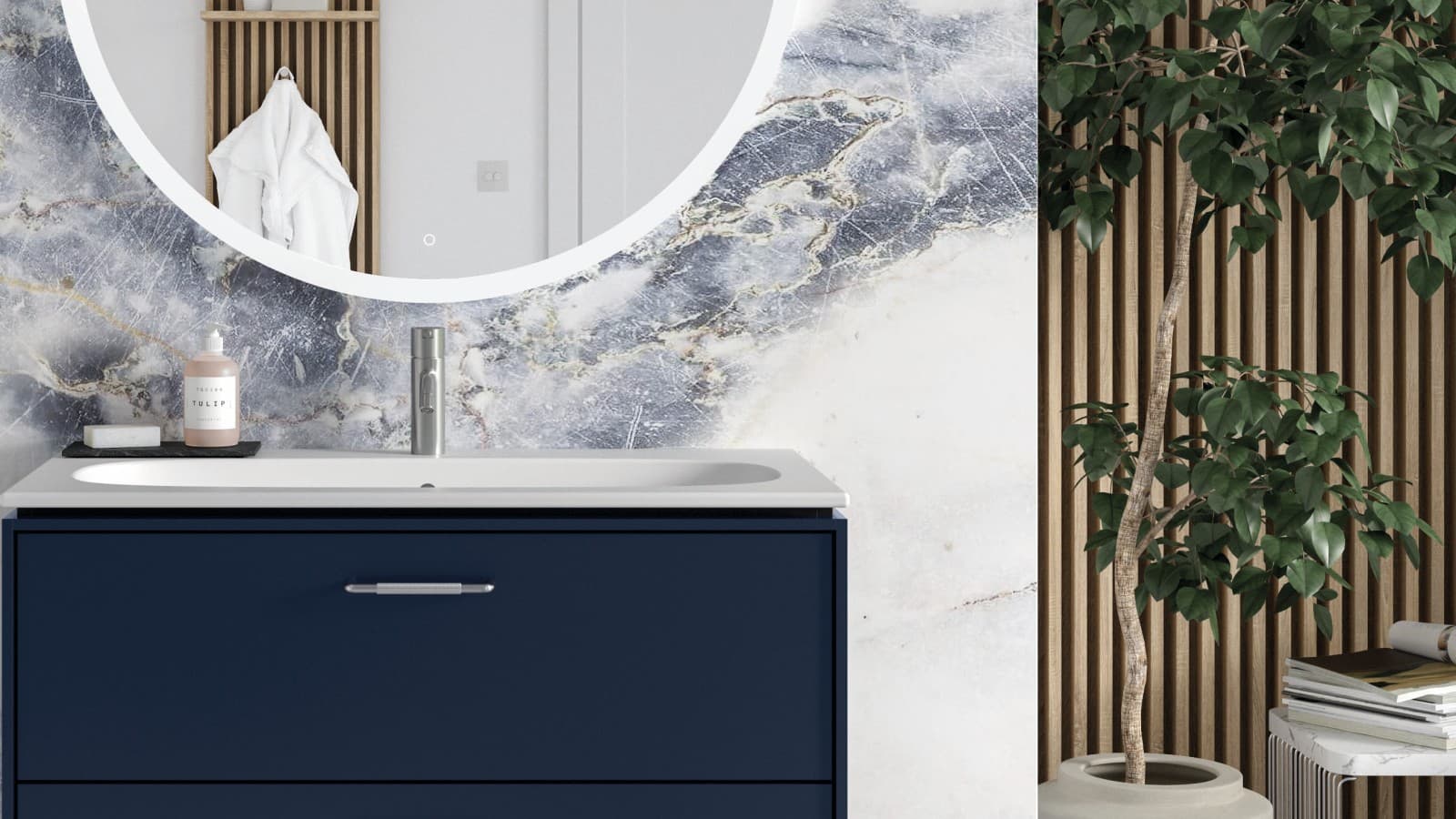 Ifö håndvask på Sense Art møbel Ifö håndvask på Sense Art møbel