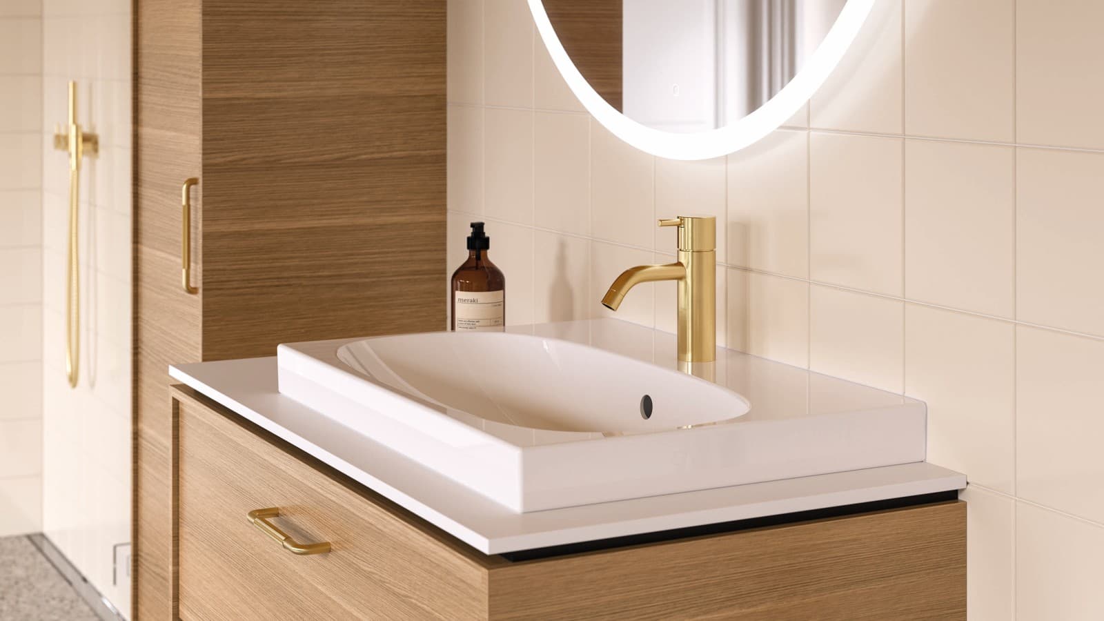 Spejl og Sense Art badeværelsesmøbel Spejl og Sense Art badeværelsesmøbel